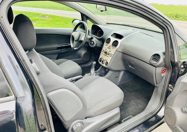 Opel Corsa cena 10900 przebieg: 177000, rok produkcji 2009 z Włocławek małe 121